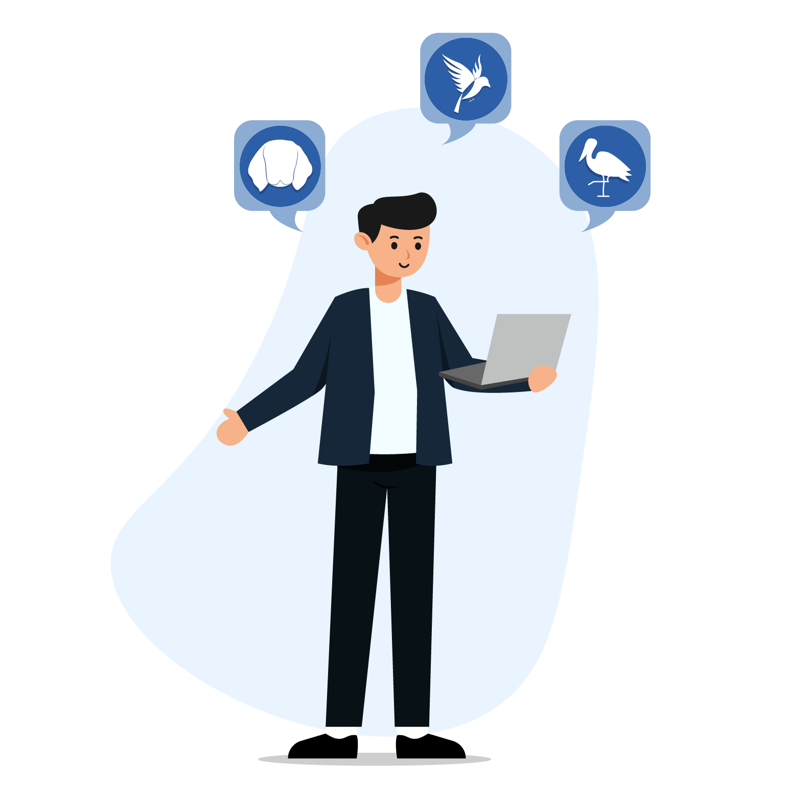 Apps for all popular platforms